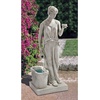 image:imageDesign Toscano Natures Blessed Prayer Francis of Assisi Fountain Outdoor Water Feature Statue 29 inch Cast Stone Resin Antique Stone FinishHebe Goddess of Youth