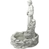 image:imageDesign Toscano Natures Blessed Prayer Francis of Assisi Fountain Outdoor Water Feature Statue 29 inch Cast Stone Resin Antique Stone FinishNatures Blessed St Francis