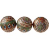 image:imageDesign Toscano PeacockFeathered Orbs Decorative Accent Balls Set of Three