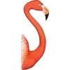image:imageDesign Toscano Pink Flamingo Tropical Pop Culture Icon Wall Sculpture Full Color Finish 20 Inch