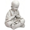 image:imageDesign Toscano Praying Baby Boy Asian Garden Statue 15 inches wide 20 inches tall Cast Stone Resin Antique Stone FinishPraying Baby Buddha Asian