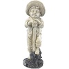 image:imageDesign Toscano QL1006 Young Gardener Boy Statue Two Tone Stone Finish