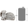 image:imageDesign Toscano QL593931 Forever in Our Hearts Memorial Dog Statuegreystone