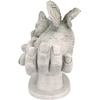 image:imageDesign Toscano QL6080 Cat Angel Pet Memorial Grave Marker Tribute Statue 10 Inches Wide 5 Inches Deep 5 Inches High Antique Stone FinishCat in Gods Hands