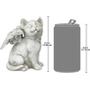 image:imageDesign Toscano QL6080 Cat Angel Pet Memorial Grave Marker Tribute Statue 10 Inches Wide 5 Inches Deep 5 Inches High Antique Stone FinishMedium Loving Friend