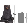 image:imageDesign Toscano QM13096 Zen Yoga Frog Statue 12 Inch Full ColorHoney Zen Bear