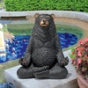 image:imageDesign Toscano QM13096 Zen Yoga Frog Statue 12 Inch Full ColorHoney Zen Bear