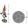 image:imageDesign Toscano QM14020 Garden Gnome Statue  Otto Fully Krausened Elf Gnome  Naughty Gnomes  Drunk Gnome Statue full colorOktoberfest Greta