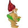 image:imageDesign Toscano QM16035 Garden Gnome Statue  Pool Party Pete Naked Gnome  Outdoor Garden Gnomes  Funny Lawn Gnome Statuesfull colorPete Naked