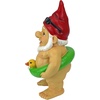 image:imageDesign Toscano QM16035 Garden Gnome Statue  Pool Party Pete Naked Gnome  Outdoor Garden Gnomes  Funny Lawn Gnome Statuesfull colorPete Naked