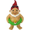 image:imageDesign Toscano QM16035 Garden Gnome Statue  Pool Party Pete Naked Gnome  Outdoor Garden Gnomes  Funny Lawn Gnome Statuesfull colorPete Naked