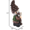 image:imageDesign Toscano QM16035 Garden Gnome Statue  Pool Party Pete Naked Gnome  Outdoor Garden Gnomes  Funny Lawn Gnome Statuesfull colorPinecone Percy