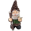image:imageDesign Toscano QM16035 Garden Gnome Statue  Pool Party Pete Naked Gnome  Outdoor Garden Gnomes  Funny Lawn Gnome Statuesfull colorPinecone Percy