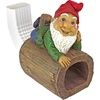 image:imageDesign Toscano QM16035 Garden Gnome Statue  Pool Party Pete Naked Gnome  Outdoor Garden Gnomes  Funny Lawn Gnome Statuesfull colorStormie T