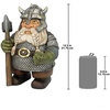 image:imageDesign Toscano QM16035 Garden Gnome Statue  Pool Party Pete Naked Gnome  Outdoor Garden Gnomes  Funny Lawn Gnome Statuesfull colorViking Valhalla