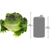 image:imageDesign Toscano QM20510 Ribbit The Frog Garden Toad Statue 9 Full ColorSingle