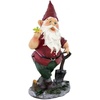 image:imageDesign Toscano QM2796400 Garden Gnome Statue  Kiss and Tell Lover Gnomes  Lawn Gnomefull colorBirdy and Spader