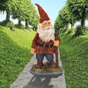 image:imageDesign Toscano QM2796400 Garden Gnome Statue  Kiss and Tell Lover Gnomes  Lawn Gnomefull colorDreamer