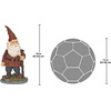 image:imageDesign Toscano QM2796400 Garden Gnome Statue  Kiss and Tell Lover Gnomes  Lawn Gnomefull colorDreamer