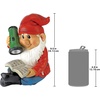 image:imageDesign Toscano QM2796400 Garden Gnome Statue  Kiss and Tell Lover Gnomes  Lawn Gnomefull colorFlashlight Freddie