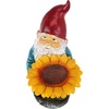 image:imageDesign Toscano QM2796400 Garden Gnome Statue  Kiss and Tell Lover Gnomes  Lawn Gnomefull colorSunflower Sammy