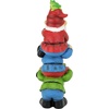image:imageDesign Toscano QM2796400 Garden Gnome Statue  Kiss and Tell Lover Gnomes  Lawn Gnomefull colorTower Of 3 And A Frog