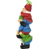 image:imageDesign Toscano QM2796400 Garden Gnome Statue  Kiss and Tell Lover Gnomes  Lawn Gnomefull colorTower Of 3 And A Frog