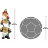image:imageDesign Toscano QM2796400 Garden Gnome Statue  Kiss and Tell Lover Gnomes  Lawn Gnomefull colorTower Of 3 And A Frog