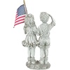 image:imageDesign Toscano QM7512030 Patriotic Flag Children StatueAntique Stone