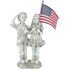 image:imageDesign Toscano QM7512030 Patriotic Flag Children StatueAntique Stone