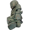 image:imageDesign Toscano Resting Serene Baby Monk Asian Boy Garden Statue 24 inches Wide 12 inches Tall Cast Stone Resin Green Bronze FinishResting Serene Baby Buddha