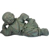 image:imageDesign Toscano Resting Serene Baby Monk Asian Boy Garden Statue 24 inches Wide 12 inches Tall Cast Stone Resin Green Bronze FinishResting Serene Baby Buddha