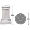 image:imageDesign Toscano Roman Corinthian Capital Architectural PedestalClassical Greek Fluted