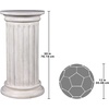 image:imageDesign Toscano Roman Corinthian Capital Architectural PedestalRoman Doric