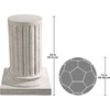 image:imageDesign Toscano Roman Corinthian Capital Architectural PedestalRoman Empire