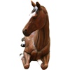 image:imageDesign Toscano Saddle Up Horse Bench Sculpture