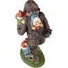 image:imageDesign Toscano Schlepping the Garden Gnomes Bigfoot Yeti IndoorOutdoor Garden Statue 16 Inch Tall Cast Stone Resin Painted Full Color Finish
