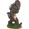image:imageDesign Toscano Schlepping the Garden Gnomes Bigfoot Yeti IndoorOutdoor Garden Statue 16 Inch Tall Cast Stone Resin Painted Full Color Finish