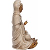 image:imageDesign Toscano Seated GuanYin Patroness Compassion Lotus Asian Decor IndoorOutdoor Garden Statue 12 inch Cast Stone Resin Stone amp Metallic Finish