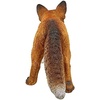 image:imageDesign Toscano Simon The Woodland Fox IndoorOutdoor Garden Statue for Patio Pool or Lawn 18 Inch Tall Cast Stone Resin Red Orange PaintCavorting Carmine