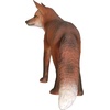 image:imageDesign Toscano Simon The Woodland Fox IndoorOutdoor Garden Statue for Patio Pool or Lawn 18 Inch Tall Cast Stone Resin Red Orange PaintEuropean