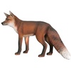 image:imageDesign Toscano Simon The Woodland Fox IndoorOutdoor Garden Statue for Patio Pool or Lawn 18 Inch Tall Cast Stone Resin Red Orange PaintEuropean