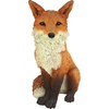 image:imageDesign Toscano Simon The Woodland Fox IndoorOutdoor Garden Statue for Patio Pool or Lawn 18 Inch Tall Cast Stone Resin Red Orange PaintSimon