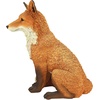 image:imageDesign Toscano Simon The Woodland Fox IndoorOutdoor Garden Statue for Patio Pool or Lawn 18 Inch Tall Cast Stone Resin Red Orange PaintSimon