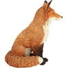 image:imageDesign Toscano Simon The Woodland Fox IndoorOutdoor Garden Statue for Patio Pool or Lawn 18 Inch Tall Cast Stone Resin Red Orange PaintSimon