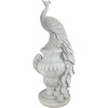 image:imageDesign Toscano Staverden Castle Peacock on an Urn Garden Statue 34 Inch Tall Cast Stone Resin Antique Stone Finish