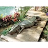 image:imageDesign Toscano Swamp Beast Lawn Alligator Crocodile Outdoor Garden Statue Large 37 Inch Long Cast Stone Resin Reptile Green FinishSwamp Beast