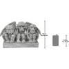 image:imageDesign Toscano The HearNo SeeNo SpeakNo Evil Monkeys Statue Grande Faux Bronze FinishGnome