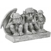 image:imageDesign Toscano The HearNo SeeNo SpeakNo Evil Monkeys Statue Grande Faux Bronze FinishGnome