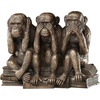 image:imageDesign Toscano The HearNo SeeNo SpeakNo Evil Monkeys Statue Grande Faux Bronze FinishMonkeys